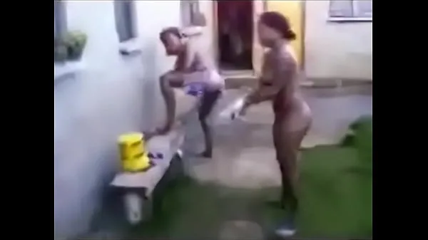 Nigeria of Health Students Take Bath Outside