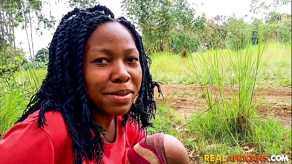 African Park Date ends in Hotel Room Amateur Fuck and Cumshot