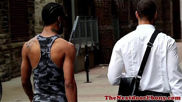 Gayblack hunk getting his ass pounded