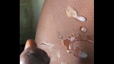 Milk dripping from the most sexiest and sweetest dick in the world