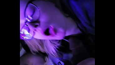 white girl sucks BBC