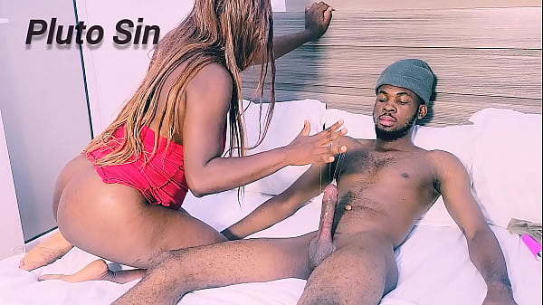 Romantic sex clips in lagos hotel from Jasmine Candy in sexy red dress