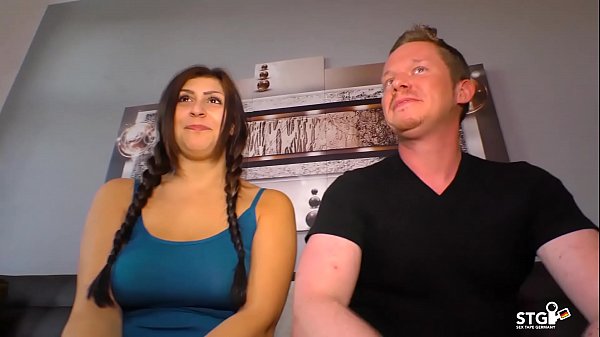 AMATEUR EURO – German Slut cummed in hot tape