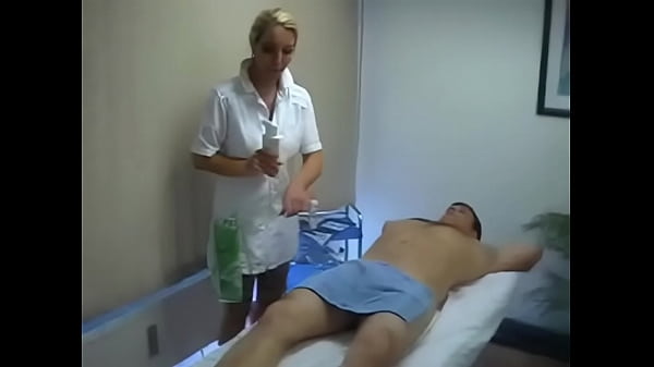 Blonde massage